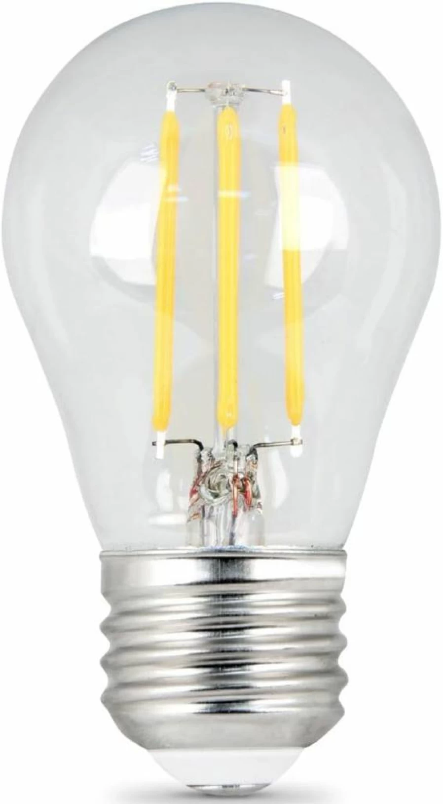 Feit Electric A15 LED Filament Bulb 60W Equivalent Dimmable E26 Base 2700K Soft White Clear Glass Vintage Edison Light Bulb 12 Pack 13-Year Lifetime Bpa1560927Cafil2Rp/6