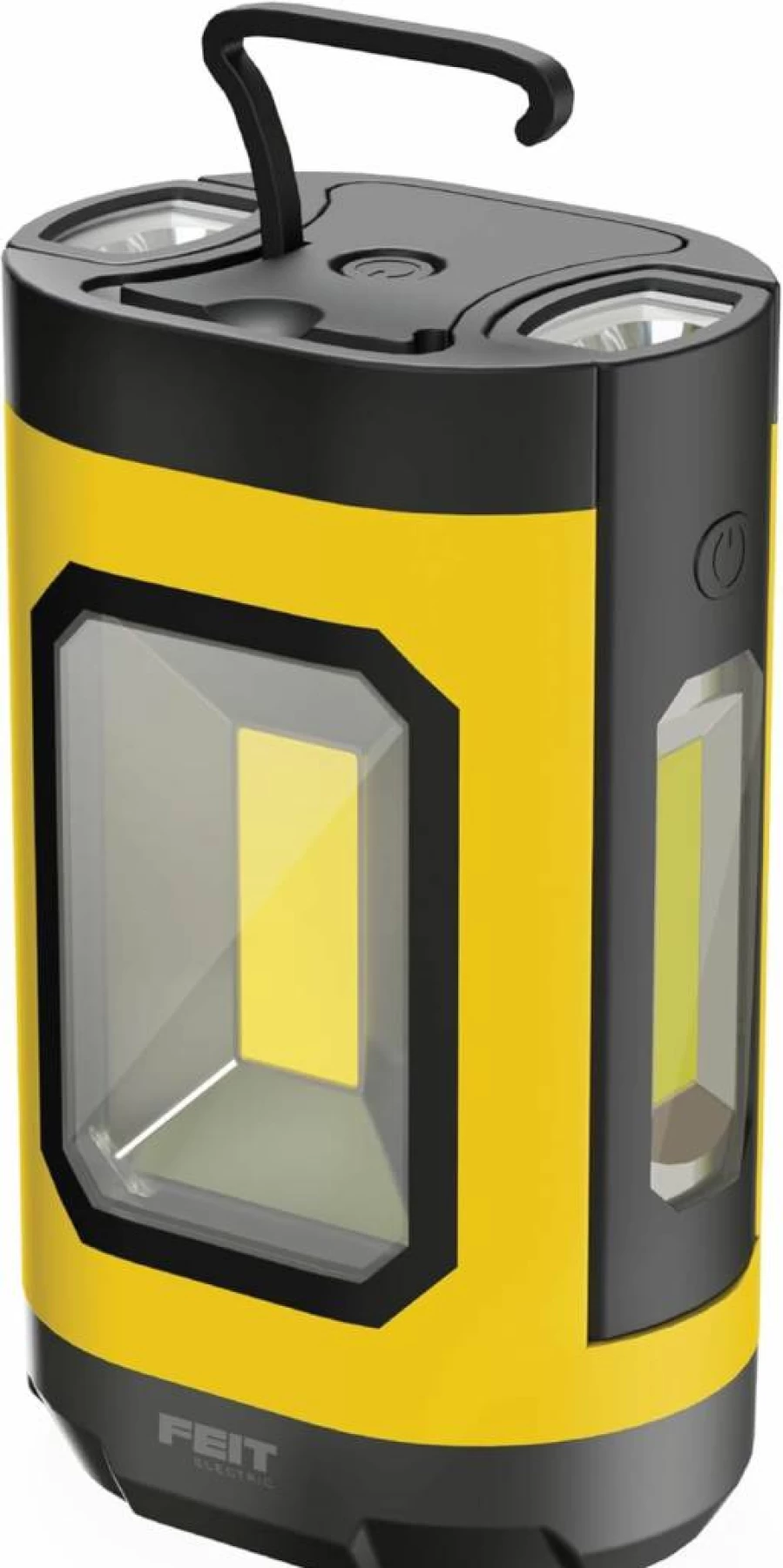 Feit Electric LED Lantern 1000 Lumens Rechargeable USB-C, 5000K Daylight, Detachable Flashlights, Portable for Camping, Worksites & Emergency