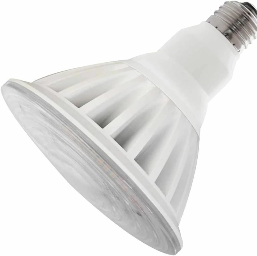 Feit Electric PAR38 LED Flood Light Bulb 5000K Daylight 5000 Lumens 325W Equivalent E26 Base Damp Rated Non-Dimmable 13-Year Lifespan Outdoor Lighting