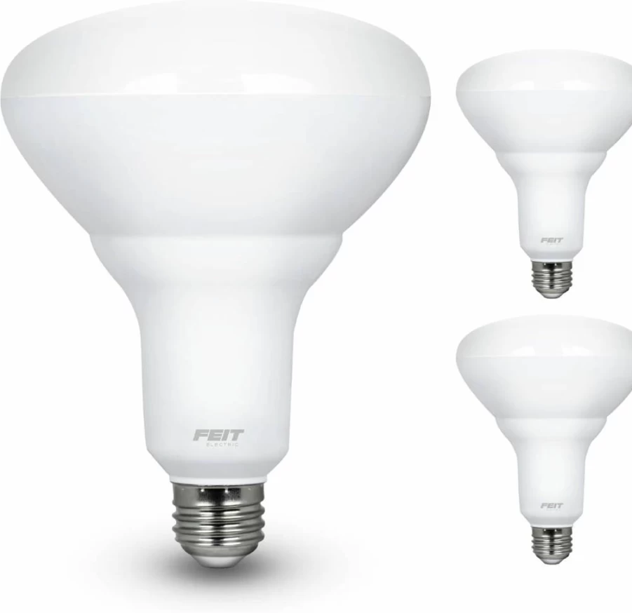 Feit Electric BR40 LED Bulbs 6 Pack - Dimmable 65W Equivalent, 850 Lumens, 2700K Soft White, E26 Base, 10 Year Life, Damp Rated, UL Listed, Flood Light for Recessed Can Lighting