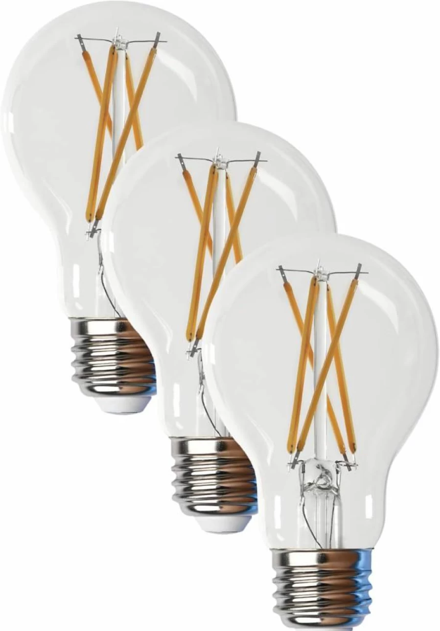 Feit Electric A19 LED Bulb with Dusk to Dawn Sensor - 60W Equivalent, 800 Lumen, 5000K Daylight, E26 Base, 15 Year Lifespan