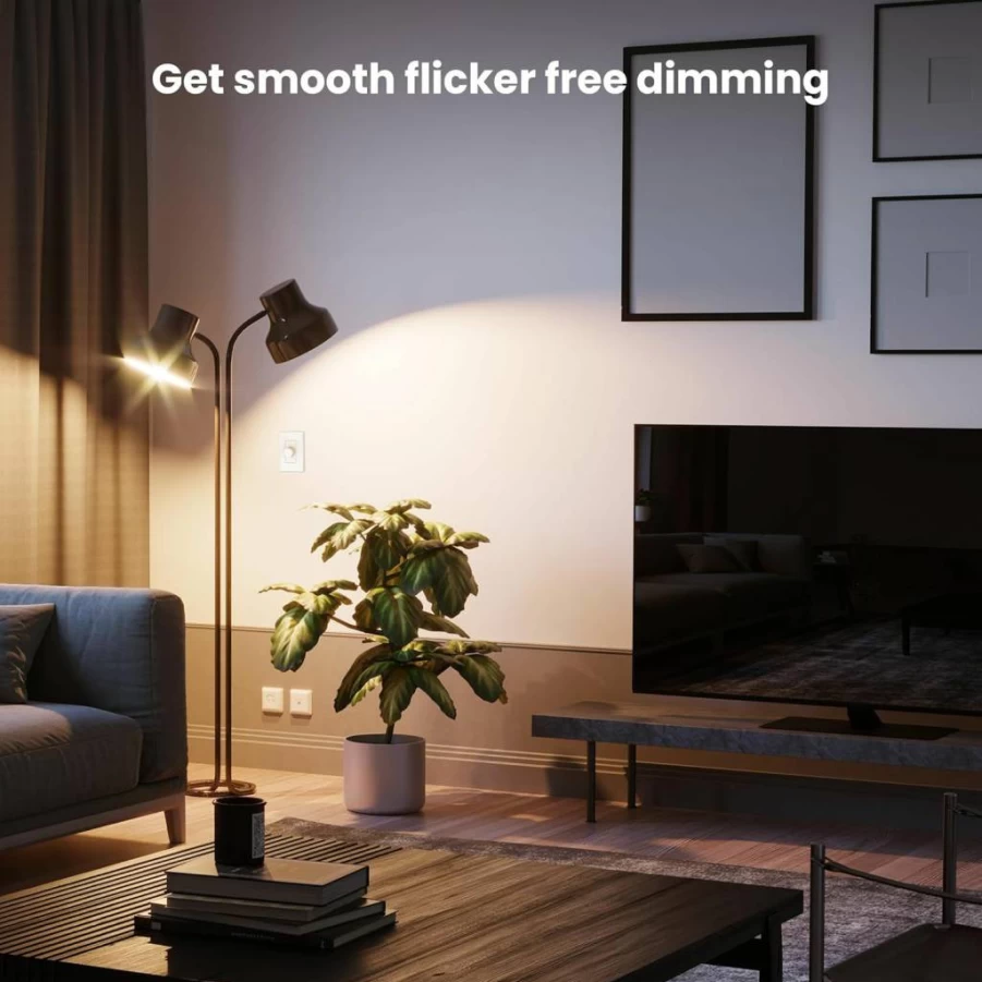 Feit Electric A15 LED Bulb 60W Equivalent Dimmable E12 Base 5000K Daylight 750 Lumens Clear Glass 15,000-Hour Life 6-Pack