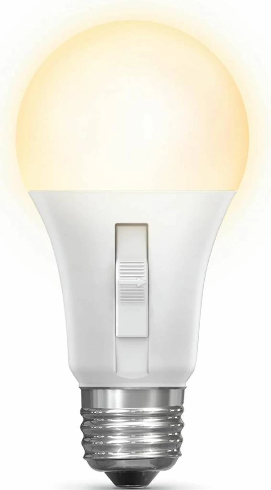 Feit Electric A21 LED Light Bulb 100W Equivalent, 1500 Lumens, Adjustable White (5 CCT), 90 CRI, E26 Base, Non-Dimmable, 15-Year Lifespan, Dusk to Dawn Sensor
