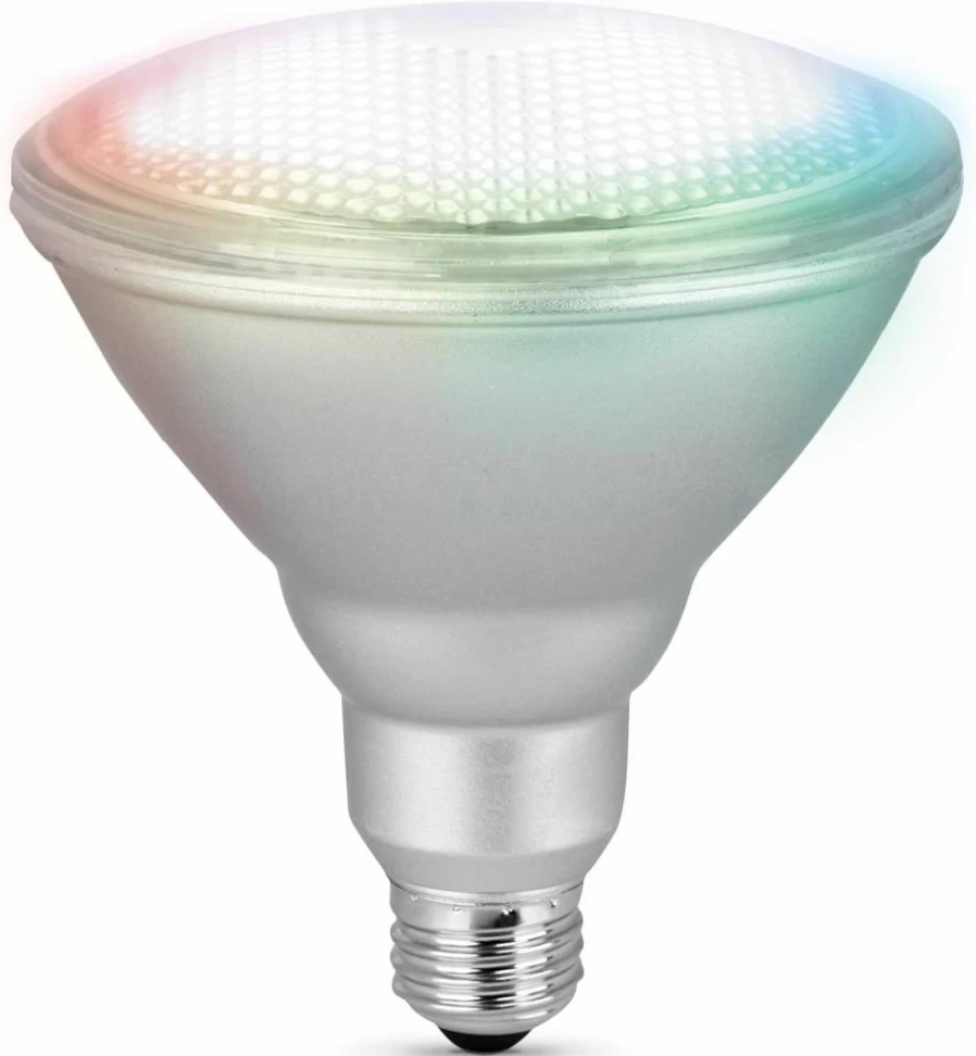 Feit Electric Smart RGBW LED Light Bulb - 50W Equivalent MR16, Works with Alexa, Google & Siri, Dimmable White Light