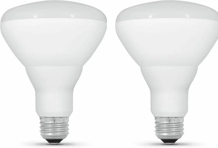 Feit Electric BR30 LED Bulbs 85W Equivalent Dimmable 1100 Lumens Soft White 2700K E26 Base Indoor Flood Lights 2-Pack