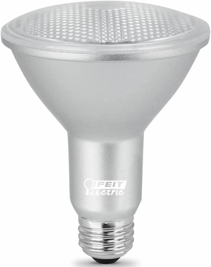 Feit Electric PAR30L LED Bulbs 75W Equivalent Dimmable 5000K Daylight 750 Lumens E26 Base Flood Light Spotlight Weatherproof 22-Year Lifetime 4-Pack