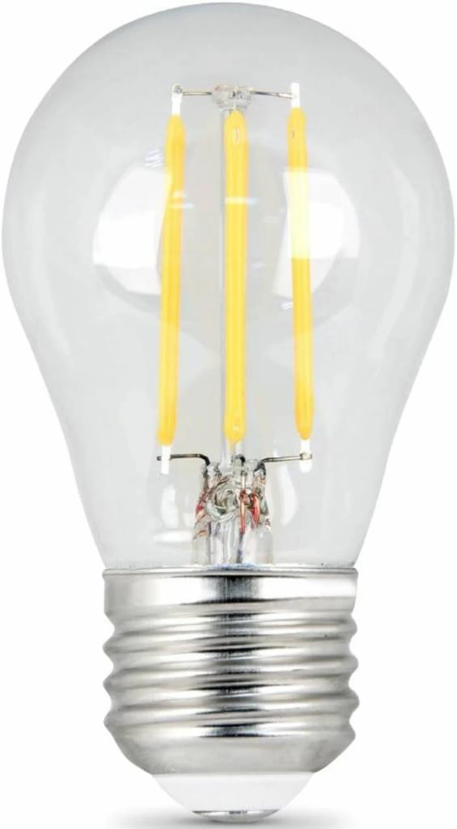 Feit Electric A15 LED Filament Bulb 40W Equivalent Dimmable E26 Base 2700K Soft White Clear Glass Vintage Edison Light Bulb 12 Pack 13-Year Lifetime BPA1540927