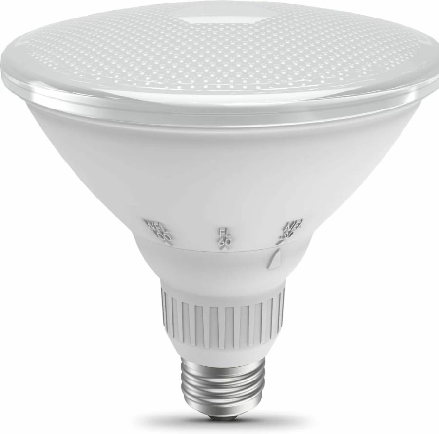 Feit Electric PAR38 LED Bulb - 90W Equivalent, Dimmable, 3000K Bright White, Indoor/Outdoor Use, 25,000 Hour Life, E26 Base, 90 CRI - Energy Efficient Reflector Light
