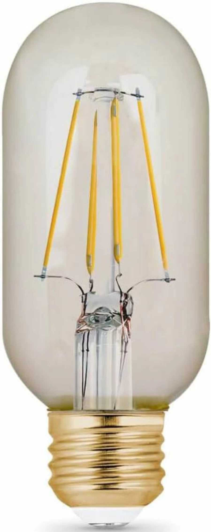 Feit Electric Vintage LED Bulb - Amber Glass, E26 Base - 40W Equivalent, 300 Lumen, 2100K Soft White, Dimmable - 10 Year Life - Exposed Filament Design