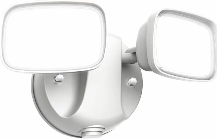 Feit Electric Smart WiFi Dual Head LED Flood Light - Outdoor Waterproof, Color Changing, Alexa & Google Home Compatible