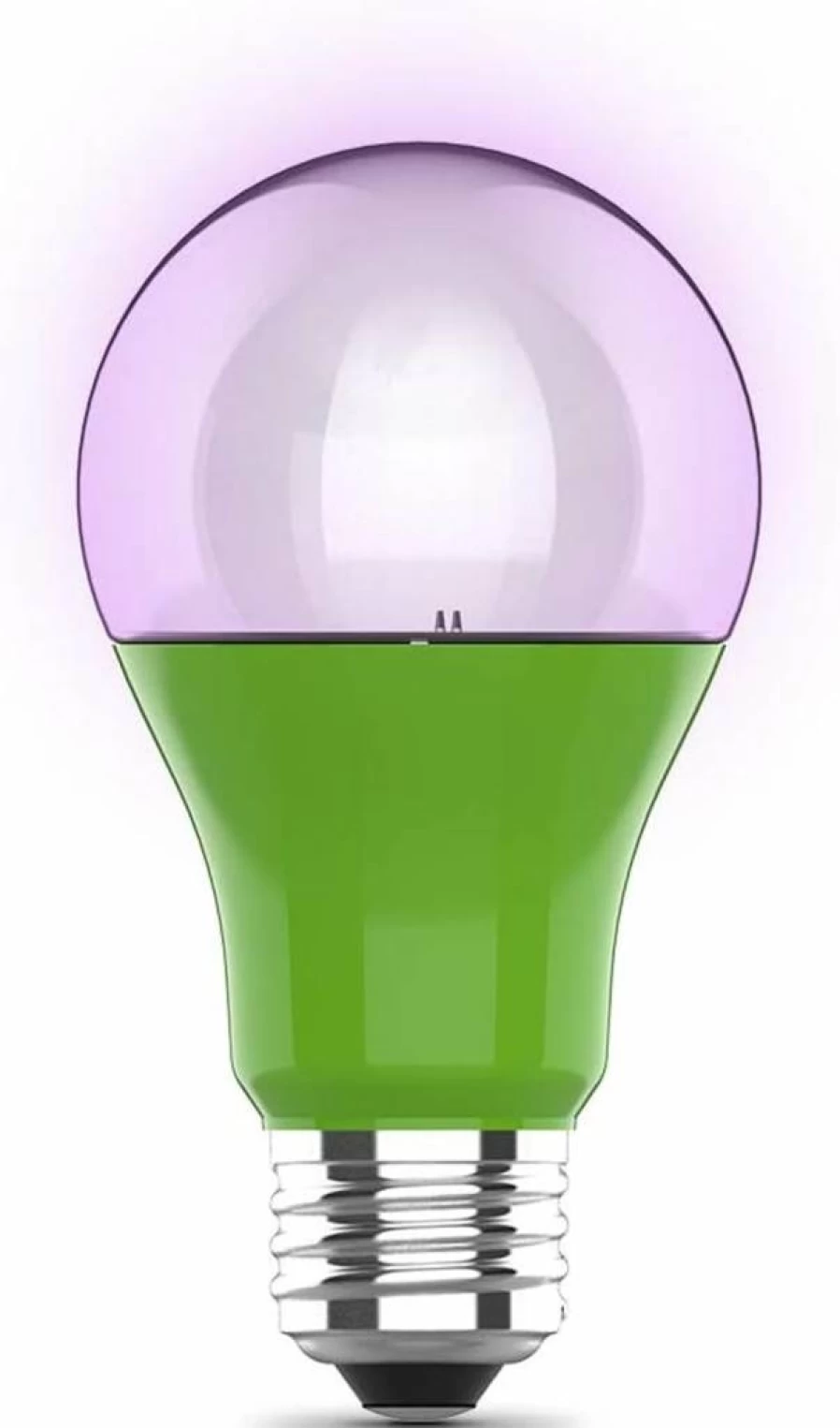 Feit Electric A19 LED Grow Light Bulb 60W Equivalent Full Spectrum for Hydroponics Non-Dimmable Green Plant Light