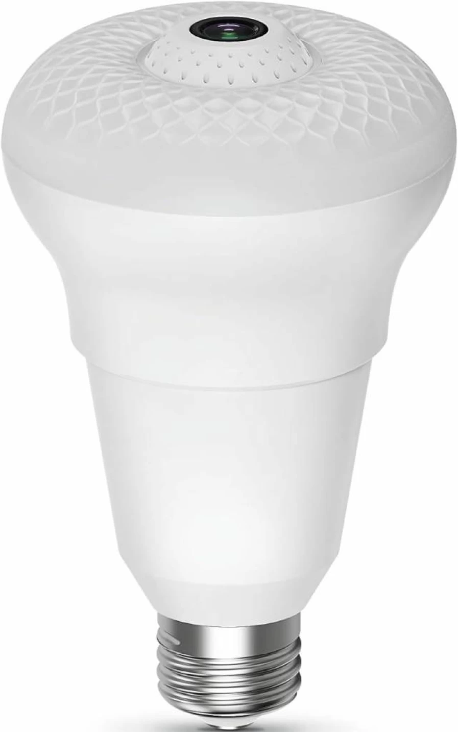 Feit Electric Smart Rotating LED Bulb with Wireless Security Camera, Motion Detection, Night Vision, 2-Way Audio, 5000K Daylight, E26 Base, 40W Equivalent, 15,000-Hour Lifespan