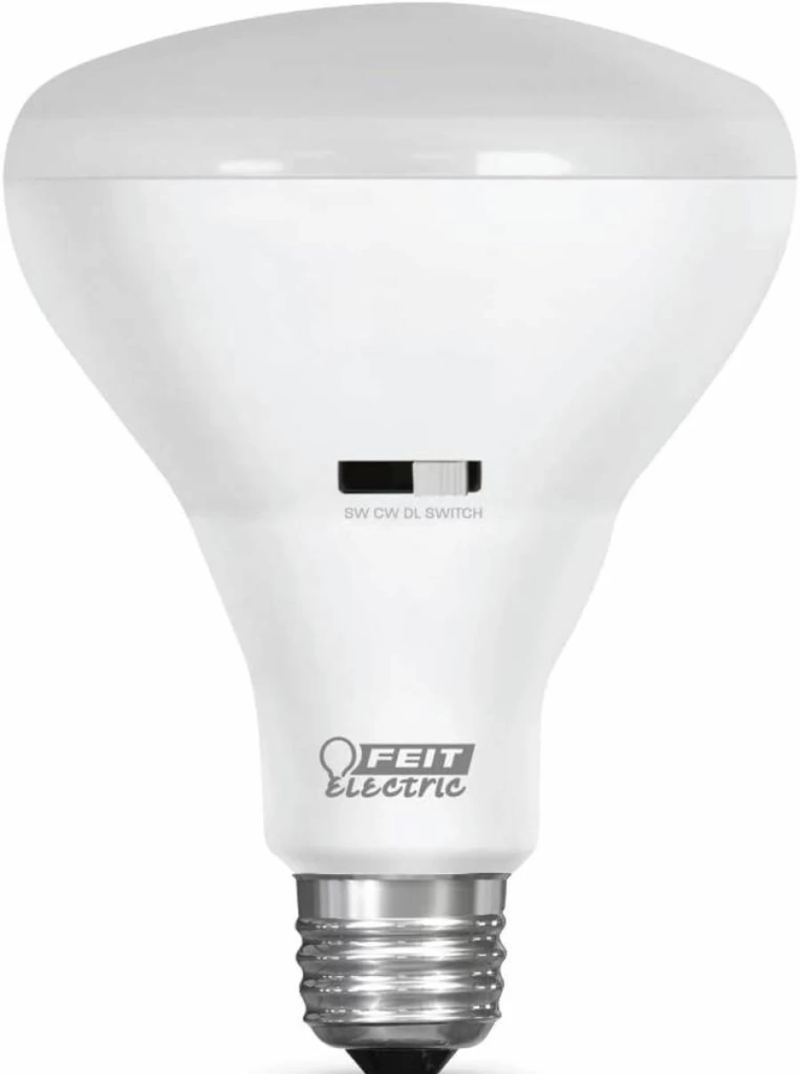Feit Electric BR30 LED Bulb 65W Equivalent Dimmable 650 Lumens 2700K Soft White E26 Medium Base 15-Year Life Intellibulb