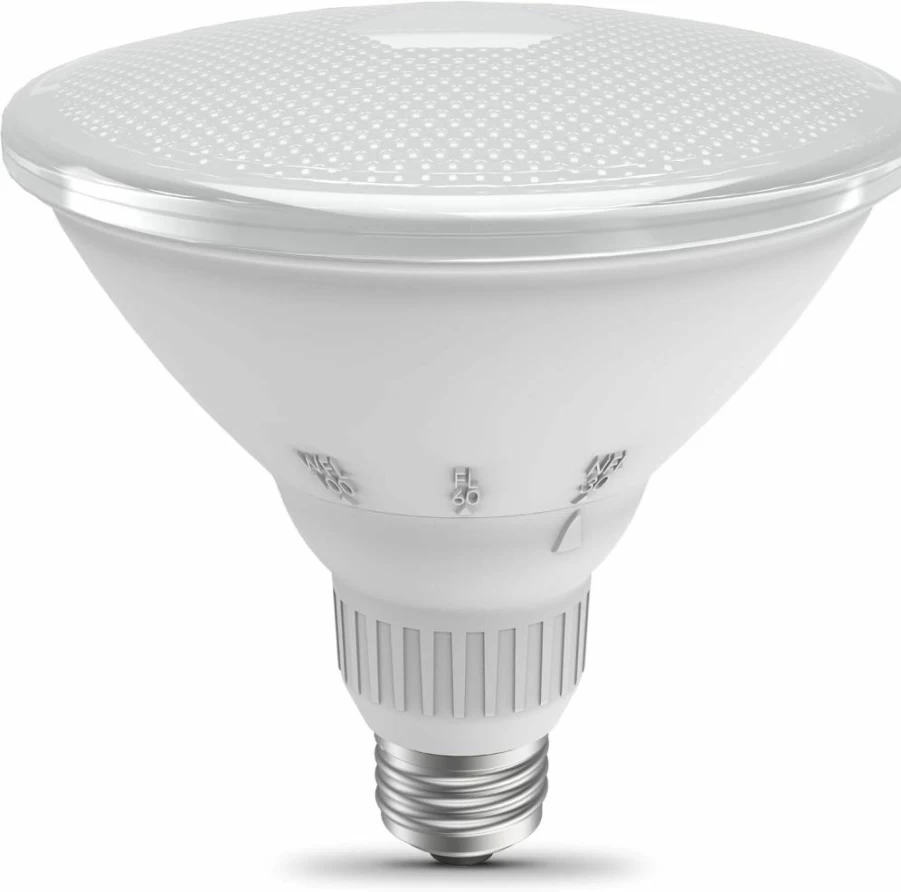 Feit Electric PAR38 LED Bulb - 90W Equivalent, Dimmable, 5000K Daylight, 90 CRI, Indoor/Outdoor Use, E26 Base, 25K Hours Life