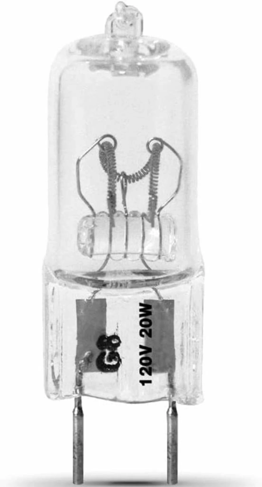 Feit Electric 20W G8 Base Dimmable Halogen Light Bulb, Warm White T4 Xenon, Energy Efficient RP Code Bpxn20/G8/Rp