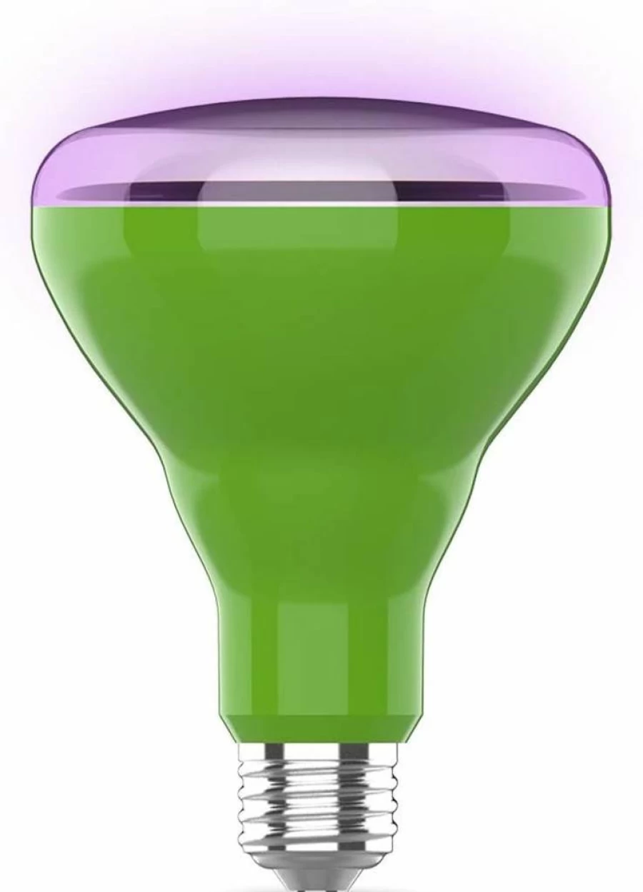 Feit Electric BR30 Full Spectrum LED Grow Light Bulb - 65W Equivalent, Non-Dimmable Hydroponic Plant Light for Indoor Gardening